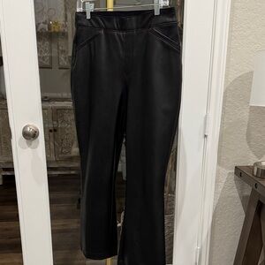 SPANX Black Ankle Cropped Pants